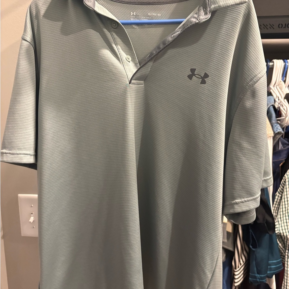 Under Armour Men’s Performance Polo shirts. This is for 3 shirts all like new